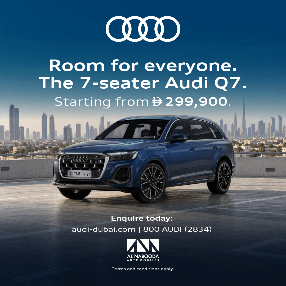 The 7-seater Audi Q7.