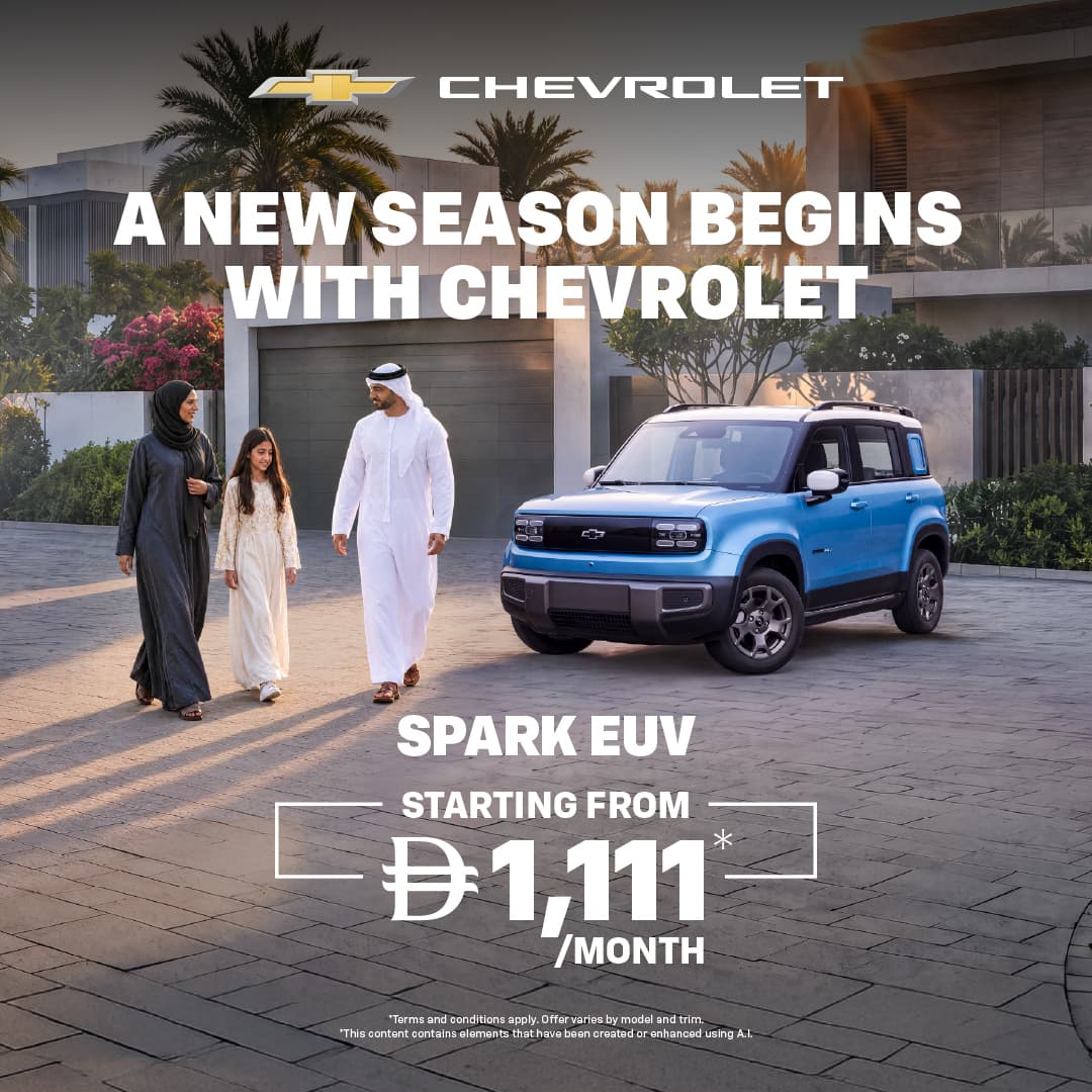 Spark EV from AED 1,111/month