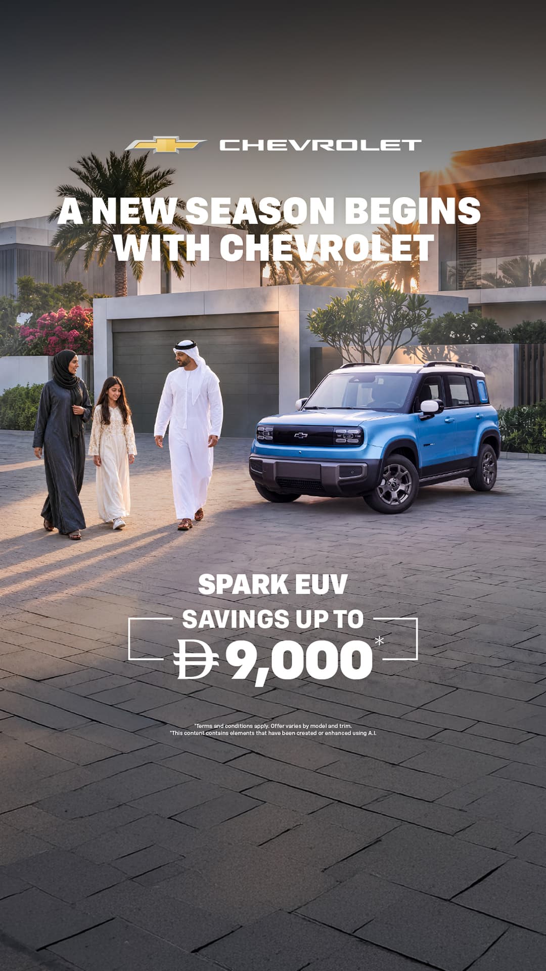 Save up to AED 9,000 on Spark EV