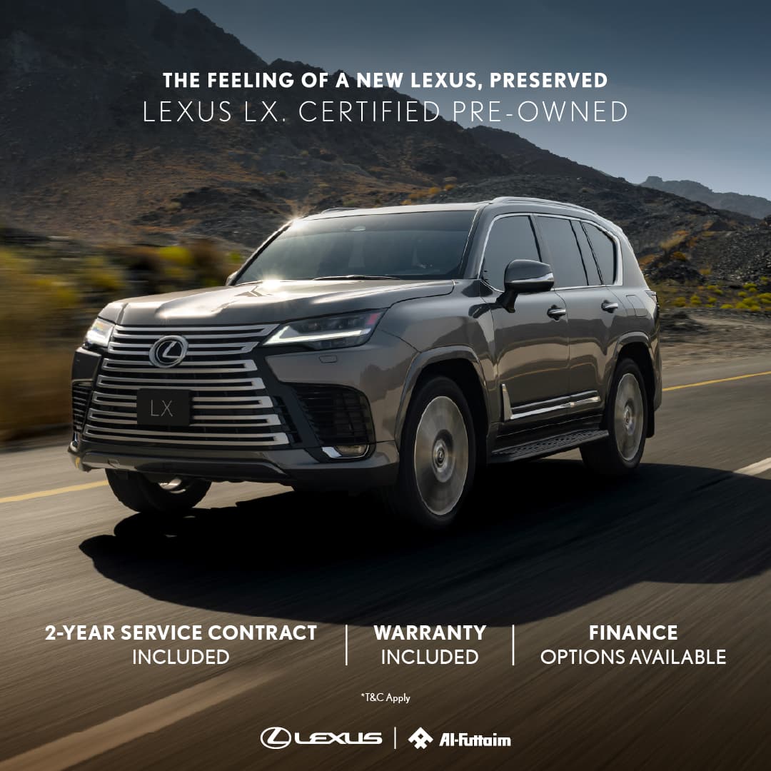 The feeling of a new Lexus LX, preserved
